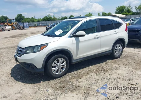 2012 Honda Cr-V Ex-L z USA, uszkodzony, nr VIN 5J6RM3H72CL047008